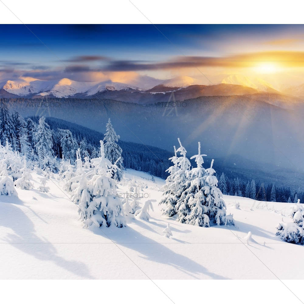 Winter Landscape D6 — Devotional custom art by ArtzFolio