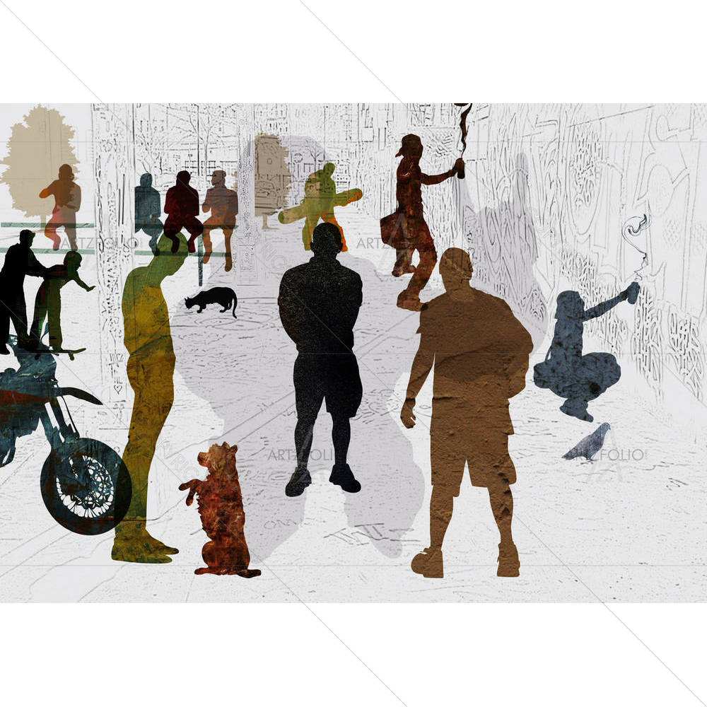 Street Boys — custom-size art design 5003691