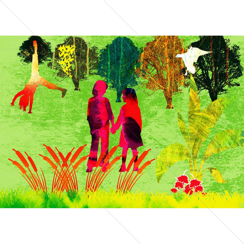 Trip To Nature — Landscapes custom art by ArtzFolio
