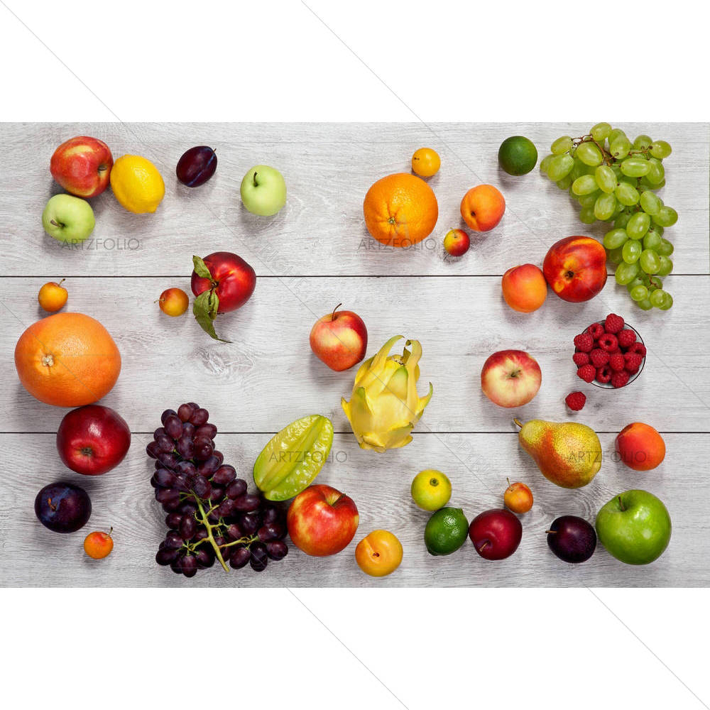 Photo of Healthy Fruits & Vegetables D1 — custom-size art design 5003698