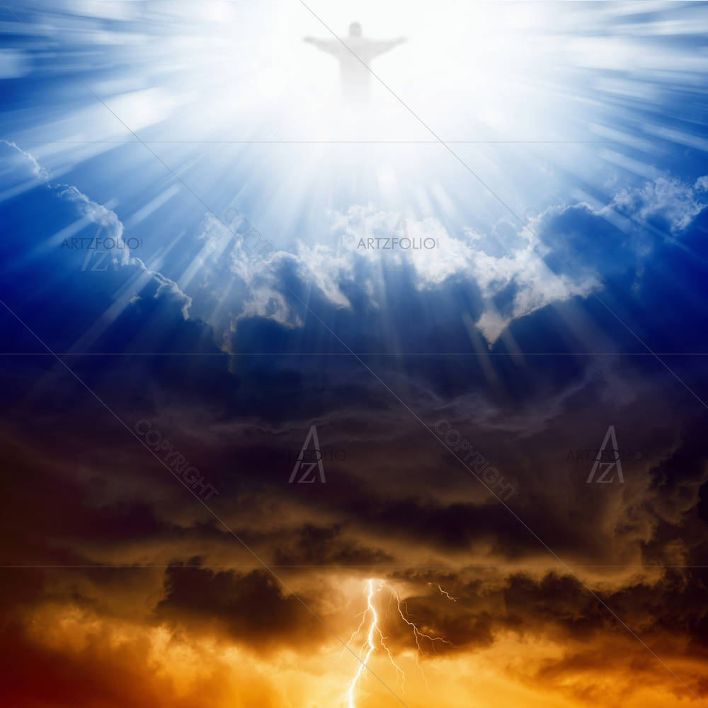 Jesus Christ D4 — Devotional custom art by ArtzFolio