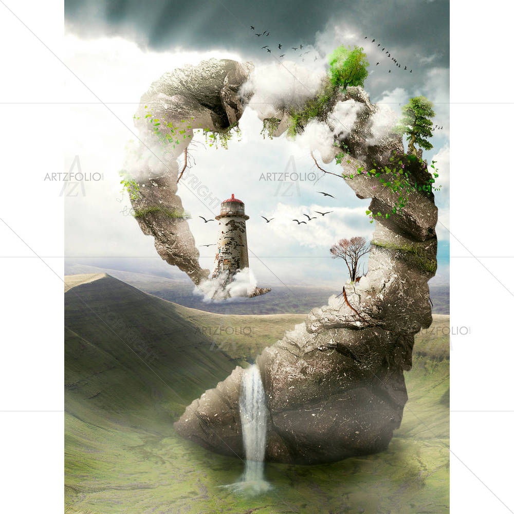 Surrealistic Dreamland — custom-size art design 5003758