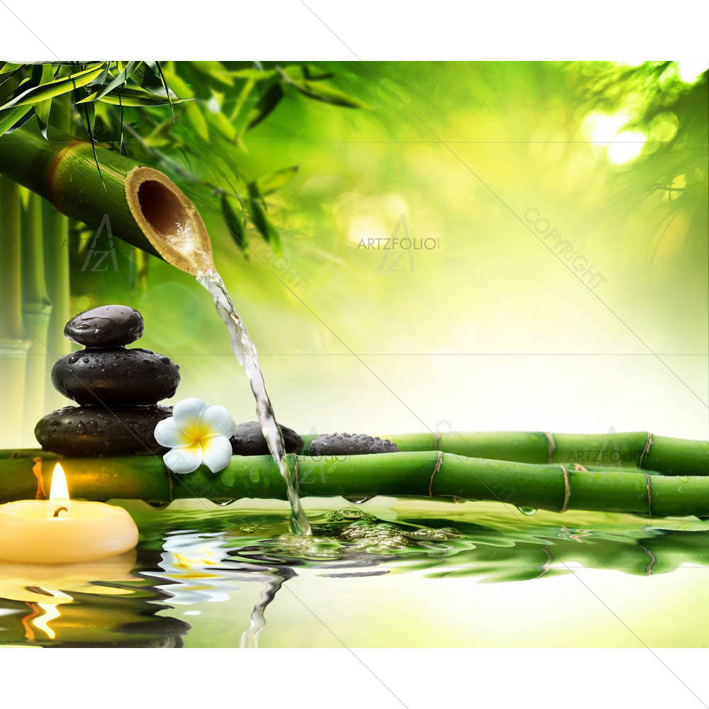 Spa Garden D3 — custom-size art design 5003775