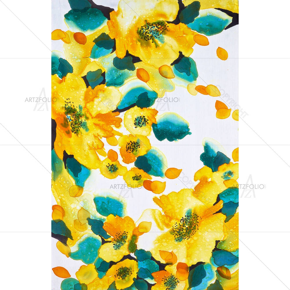Abstract Art D29 — Botanical custom art by ArtzFolio