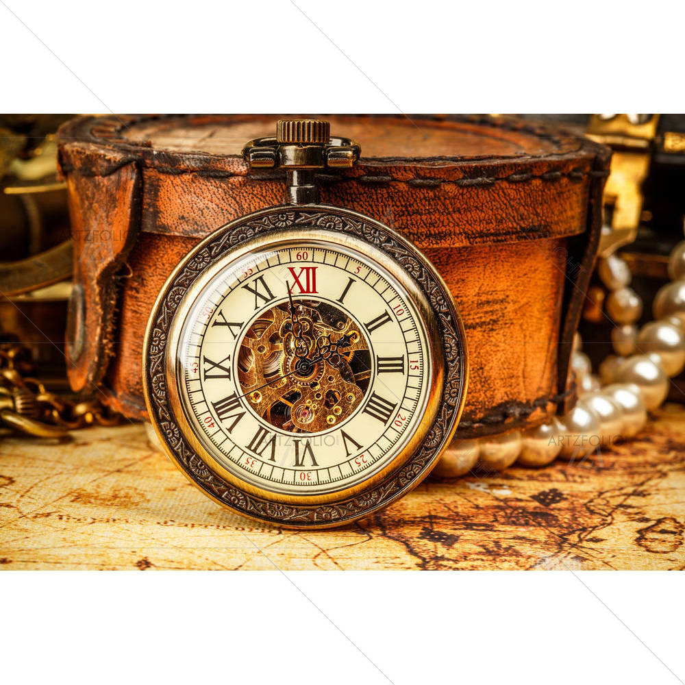 Vintage Watch D5 — custom-size art design 5003813
