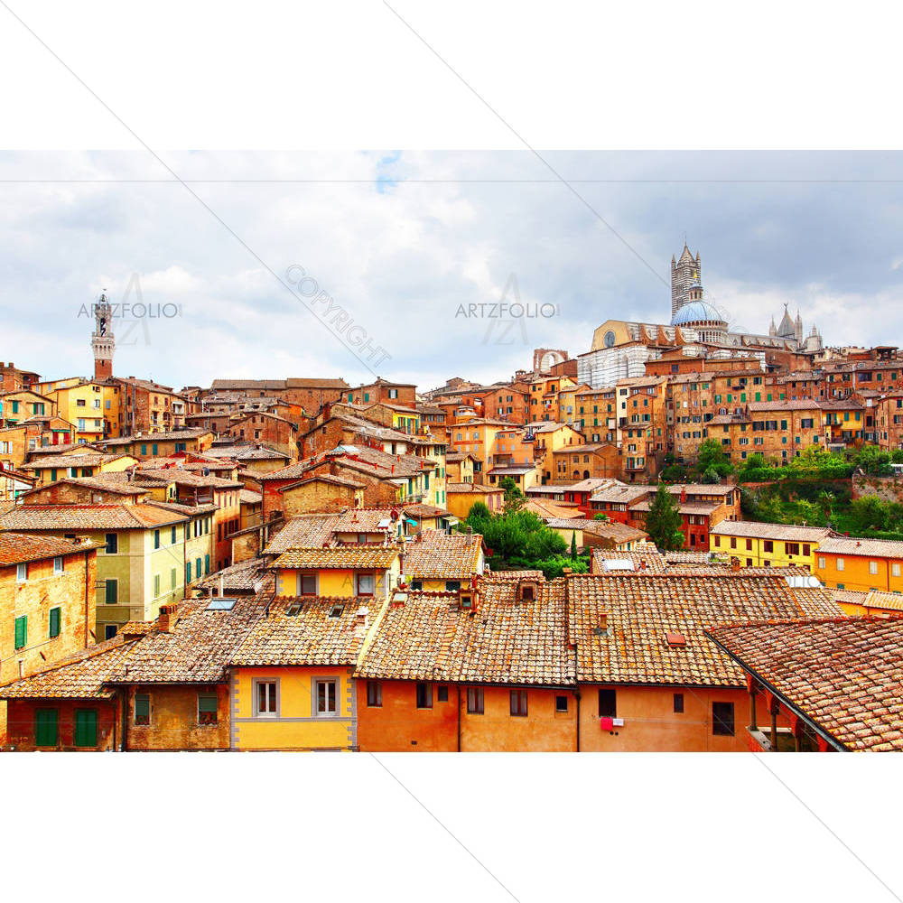 Siena, Italy — custom-size art design 5003818