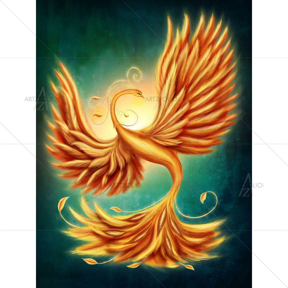 Magic Firebird — custom-size art design 5003819