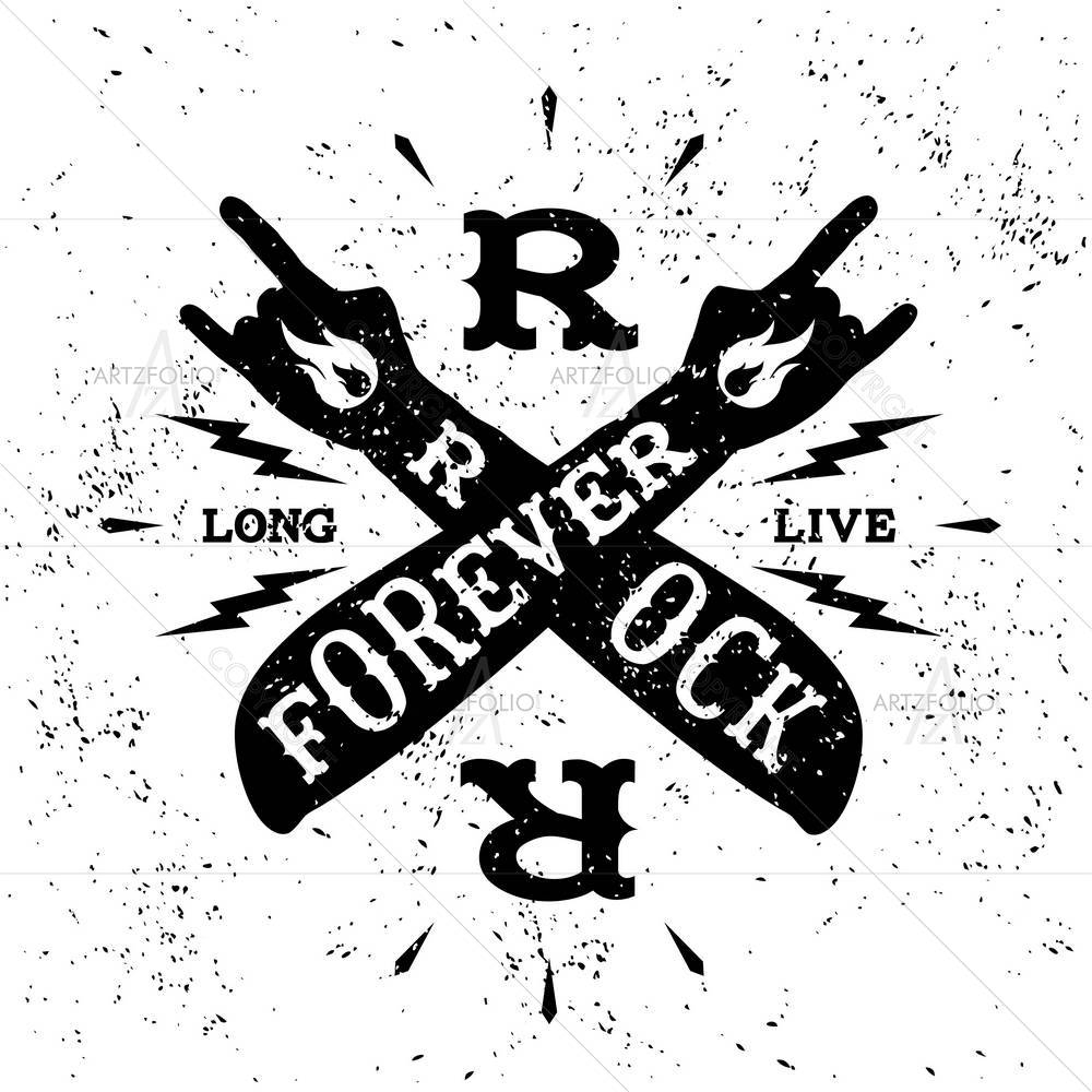 Rock Forever — custom-size art design 5003827