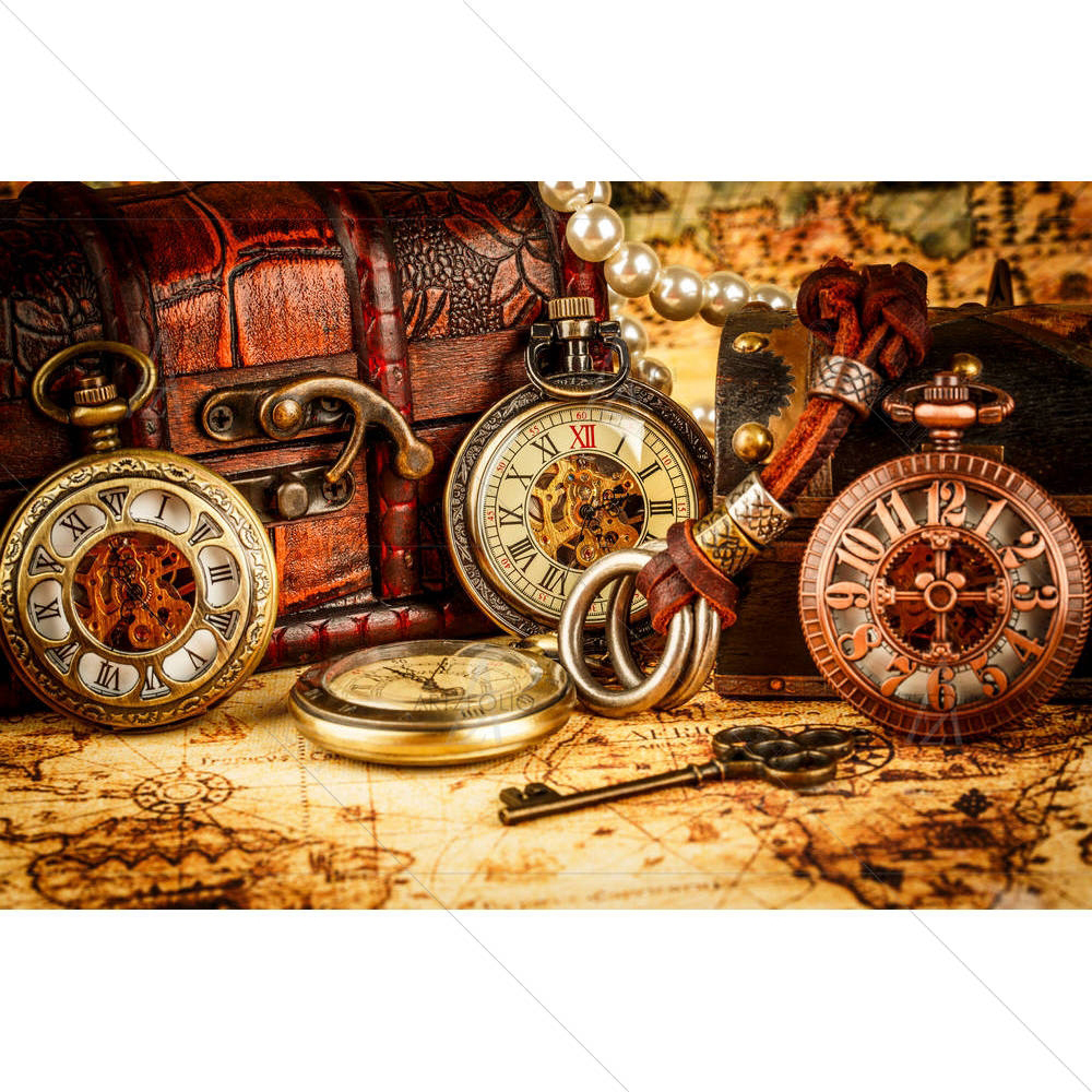 Vintage Watch D6 — custom-size art design 5003831