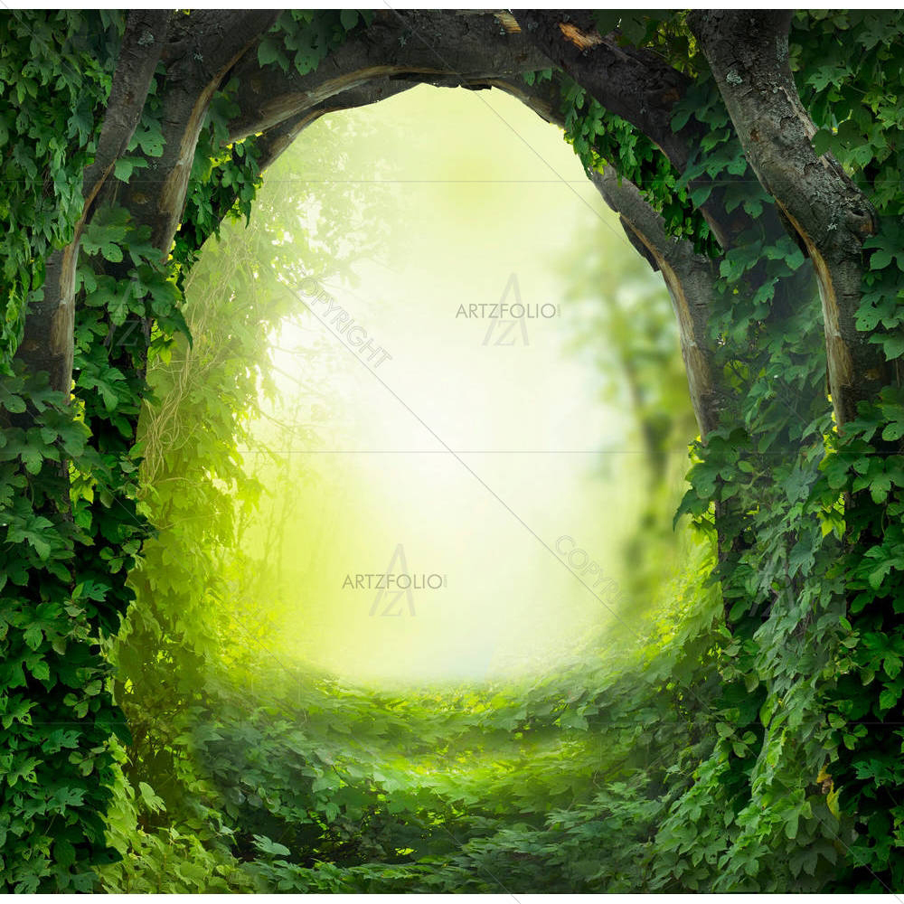 Magic Forest — Abstract custom art by ArtzFolio