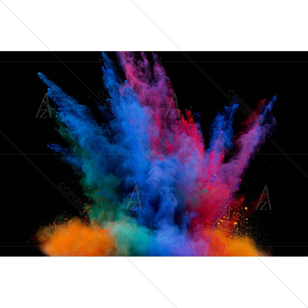 Launched Colorful Powder — custom-size art design 5003850