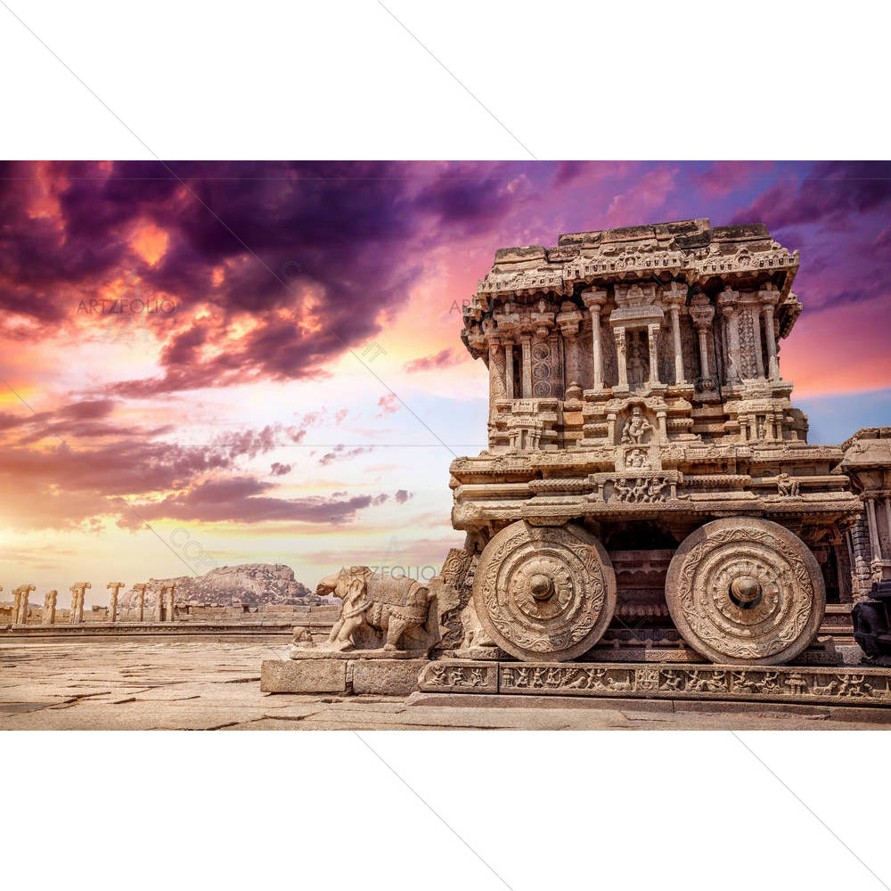 Vittala Temple Hampi Karnataka India — custom-size art design 5003853