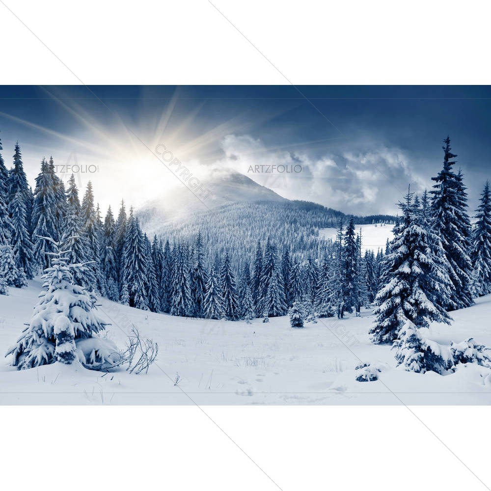 Winter Landscape D7 — Devotional custom art by ArtzFolio