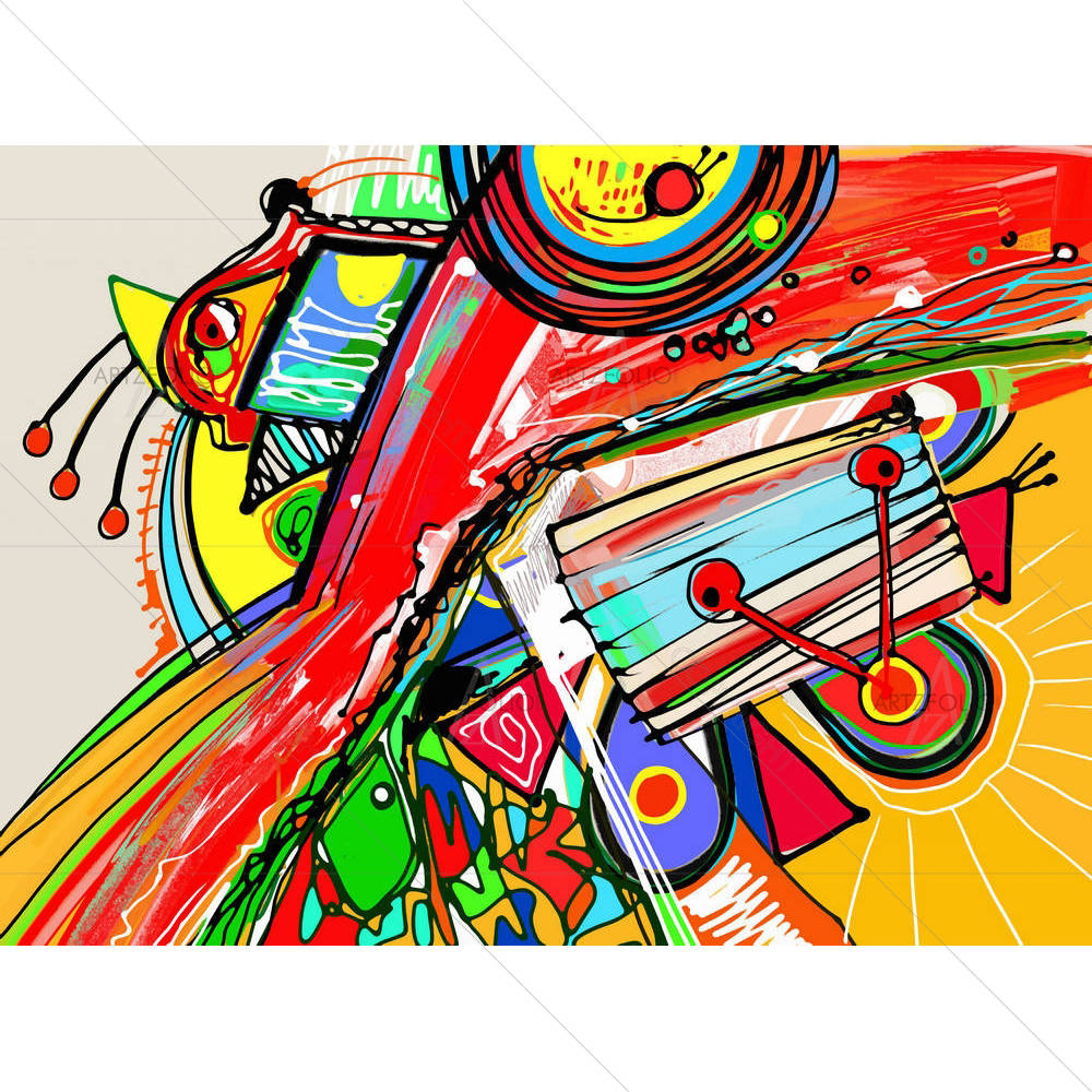 Abstract Artwork D174 — custom-size art design 5003890