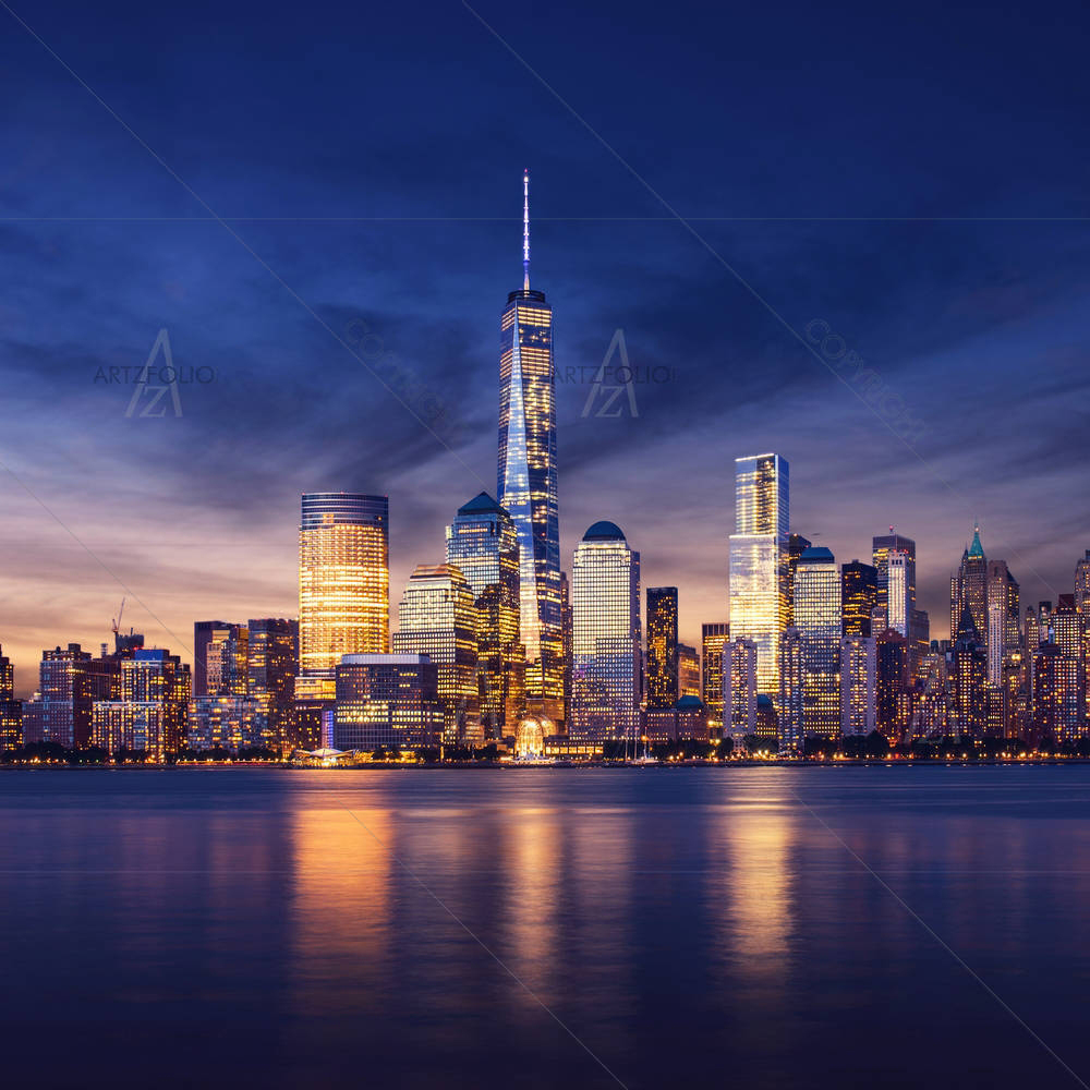 New York City, Manhattan, USA — Devotional custom art by ArtzFolio