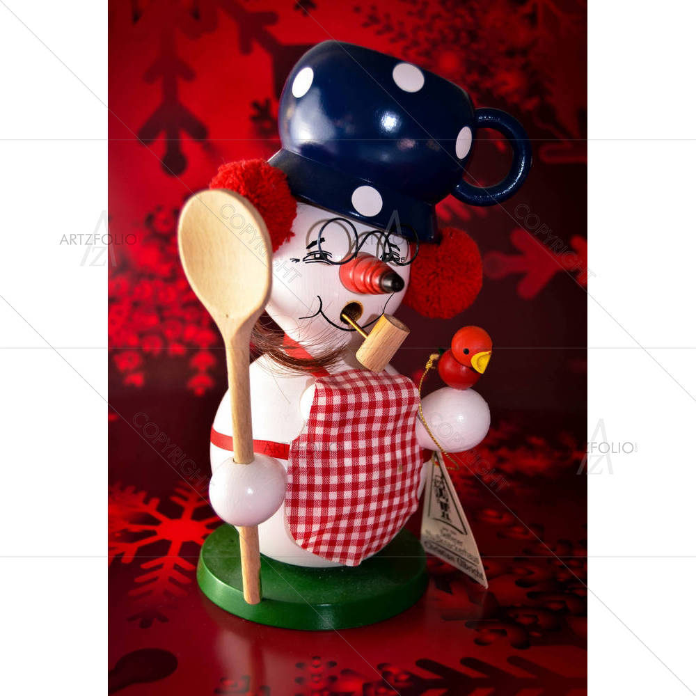 Snowman Christmas — custom-size art design 5003915