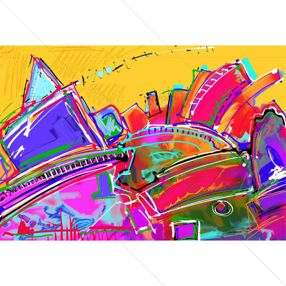 Abstract Artwork D179 — custom-size art design 5003952