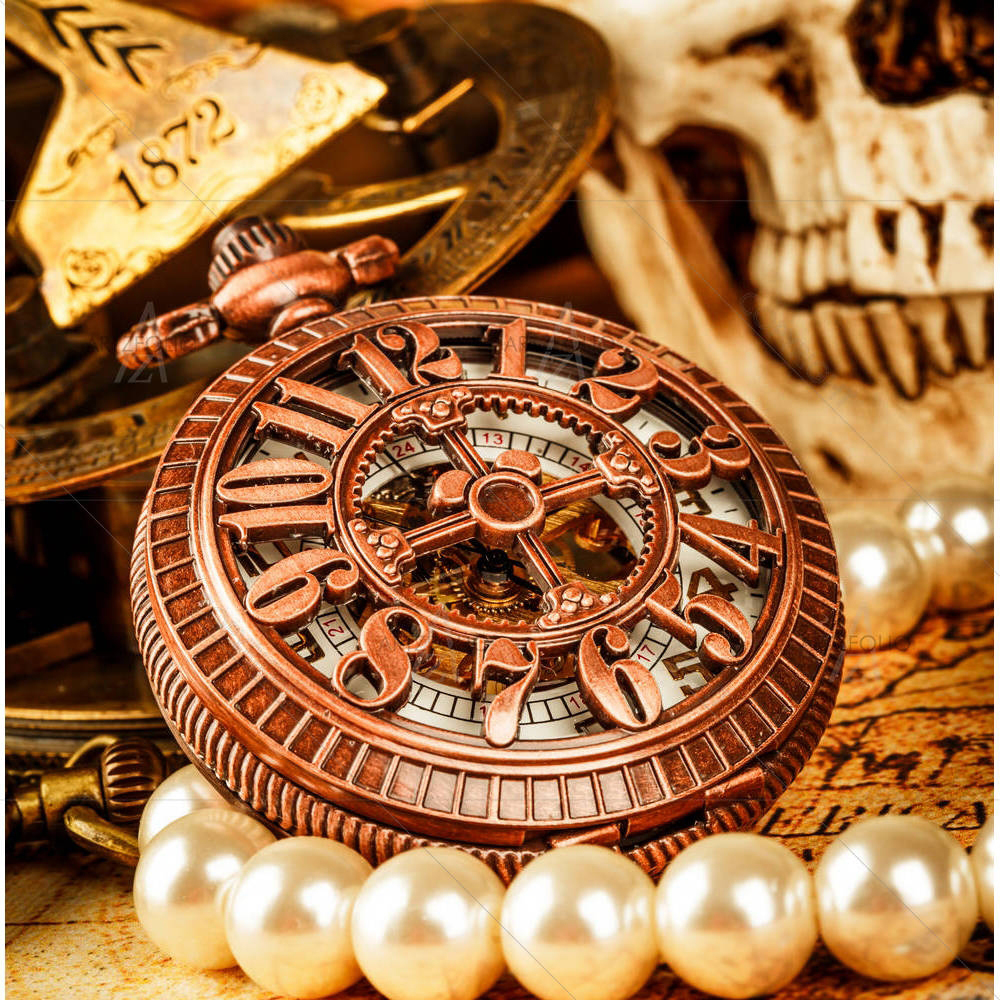 Vintage Watch D8 — custom-size art design 5003957