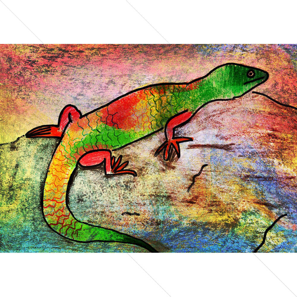 Lizard — custom-size art design 5003963
