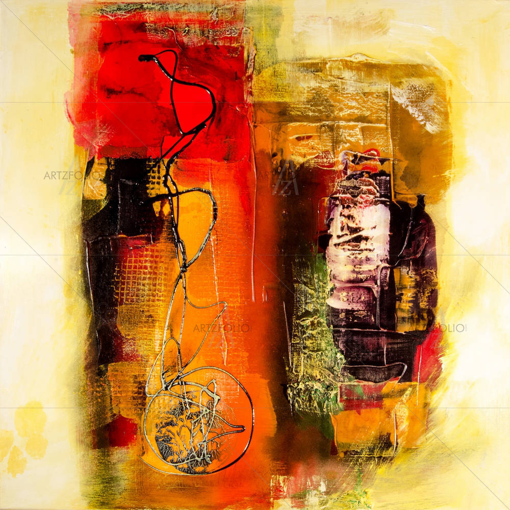 Modern Abstract Art D4 — Abstract custom art by ArtzFolio