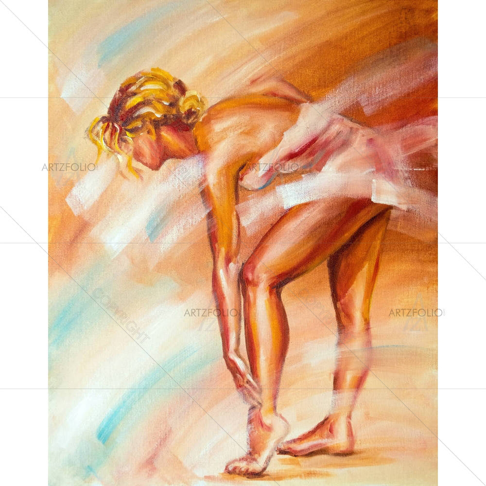 Beautiful Ballerina — Adult custom art by ArtzFolio