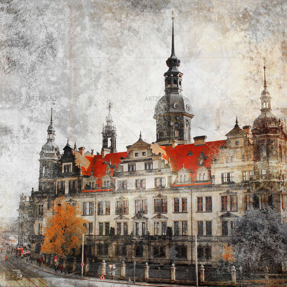 Old Dresden — Devotional custom art by ArtzFolio