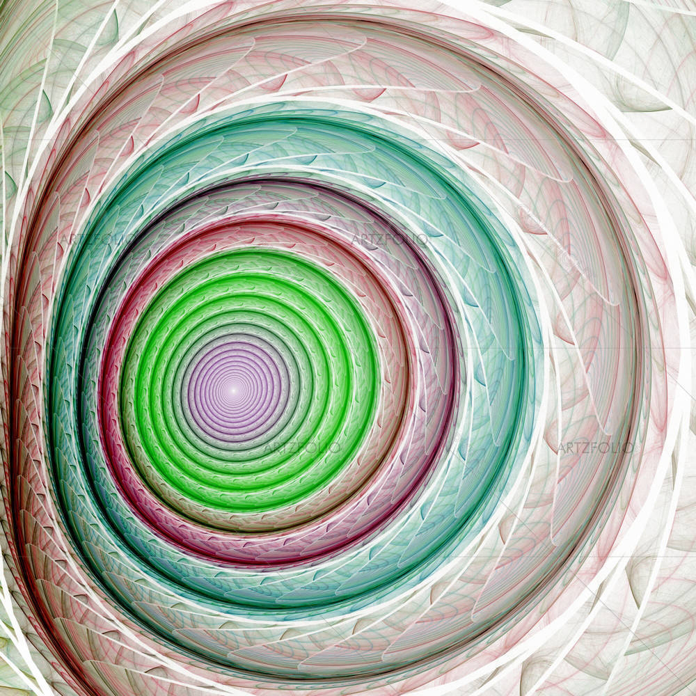Fractal Artwork D1 — Botanical custom art by ArtzFolio