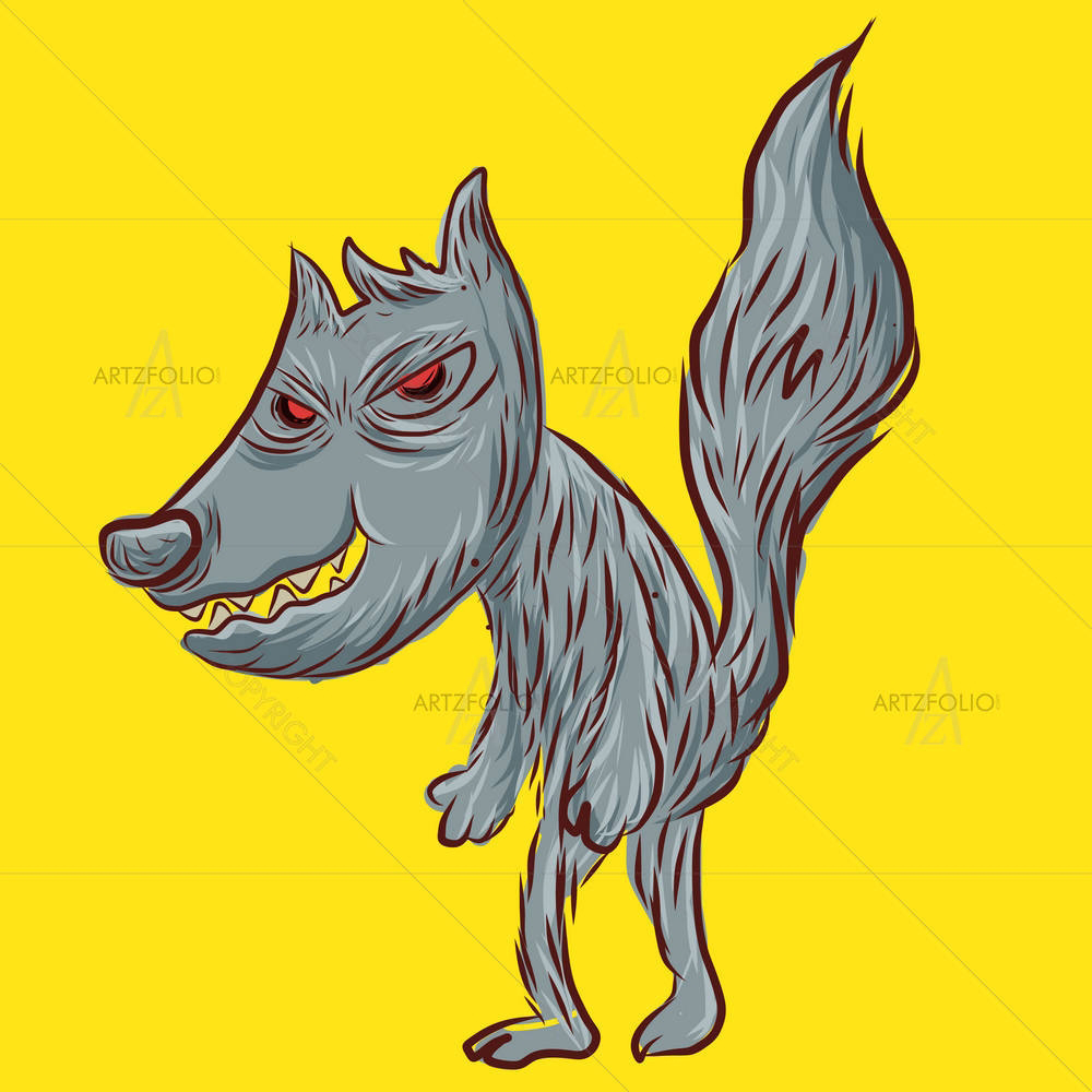 Bad Wolf — Abstract custom art by ArtzFolio