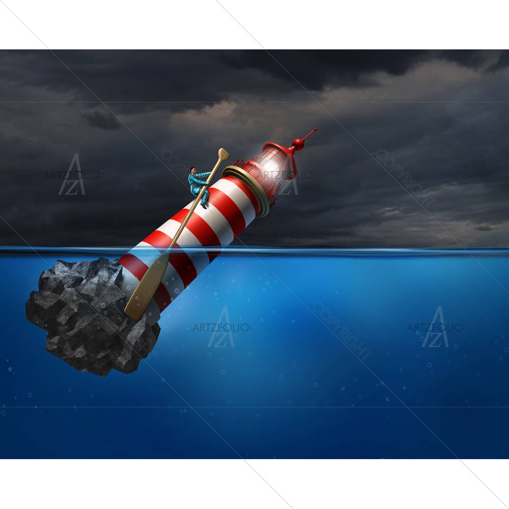 Lighthouse Beacon — Business custom art by ArtzFolio