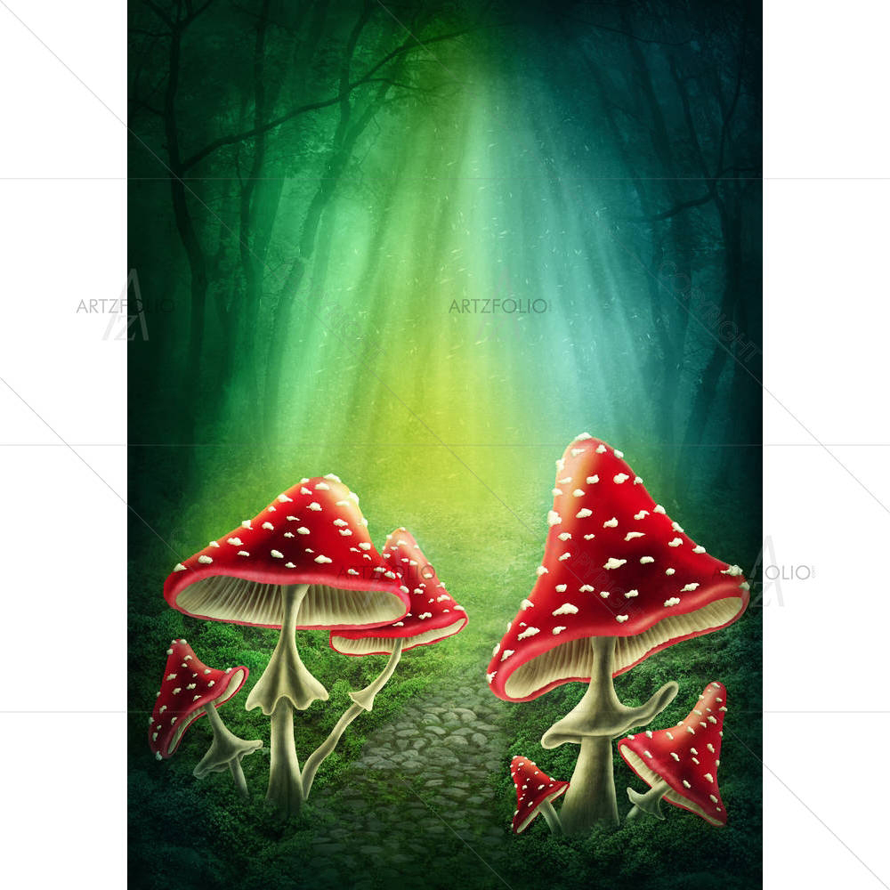 Dark Forest D2 — Landscapes custom art by ArtzFolio