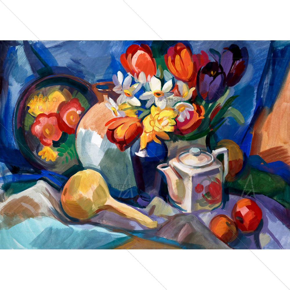 Bouquet Of Flowers D3 — custom-size art design 5004100