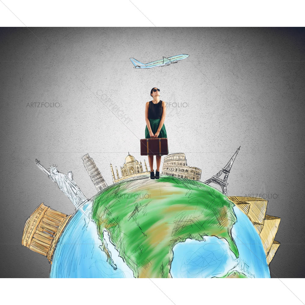Tourist — Devotional custom art by ArtzFolio