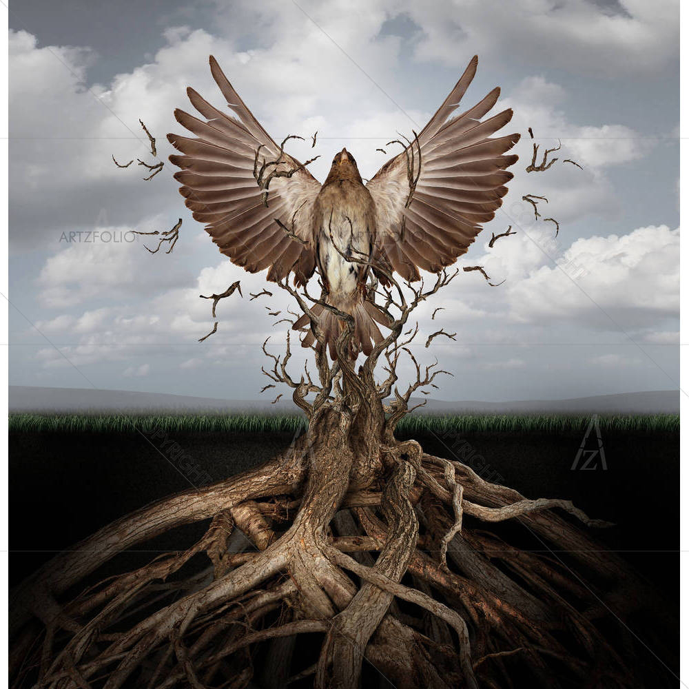 Concept Of Freedom & Power — custom-size art design 5004113