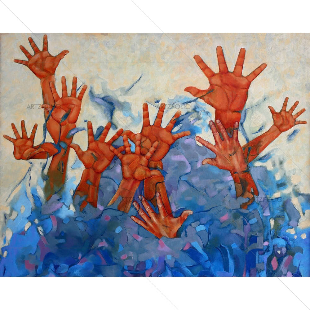 Abstract Artwork D185 — Abstract custom art by ArtzFolio