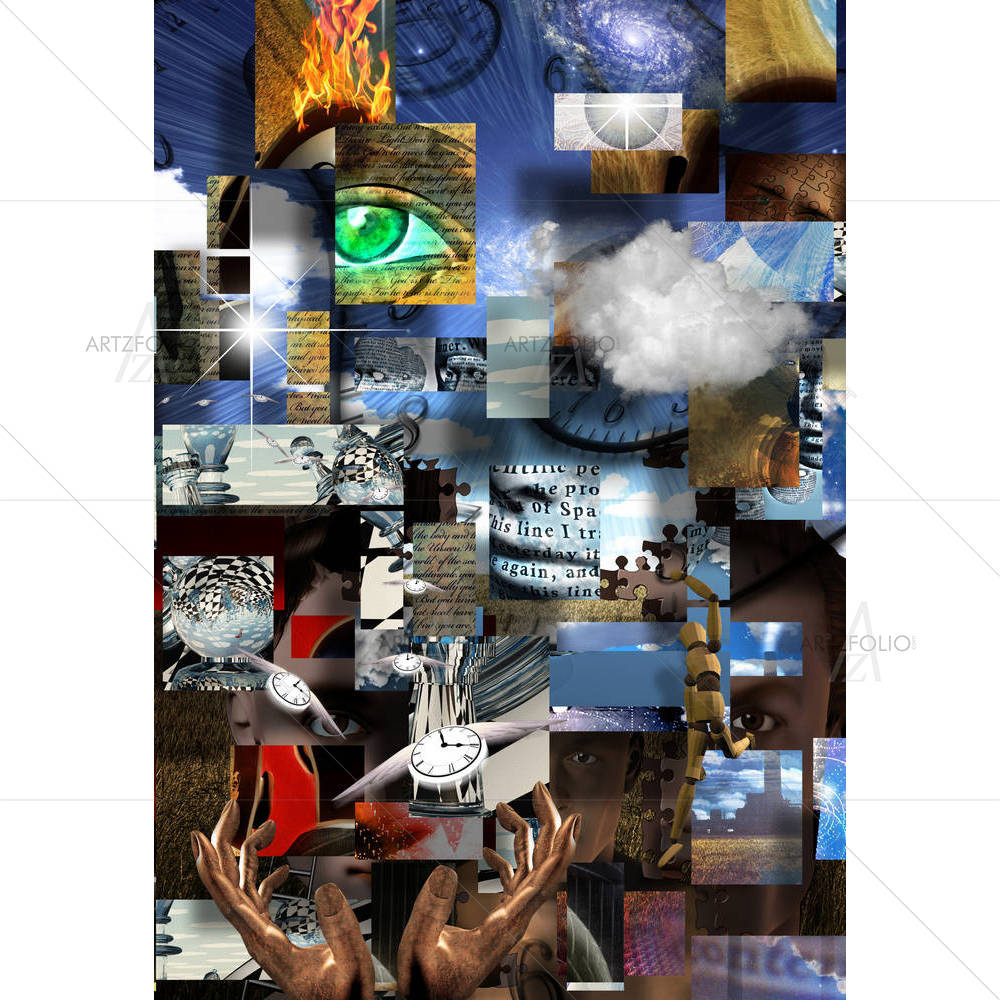 Surreal Abstract Art D1 — Abstract custom art by ArtzFolio