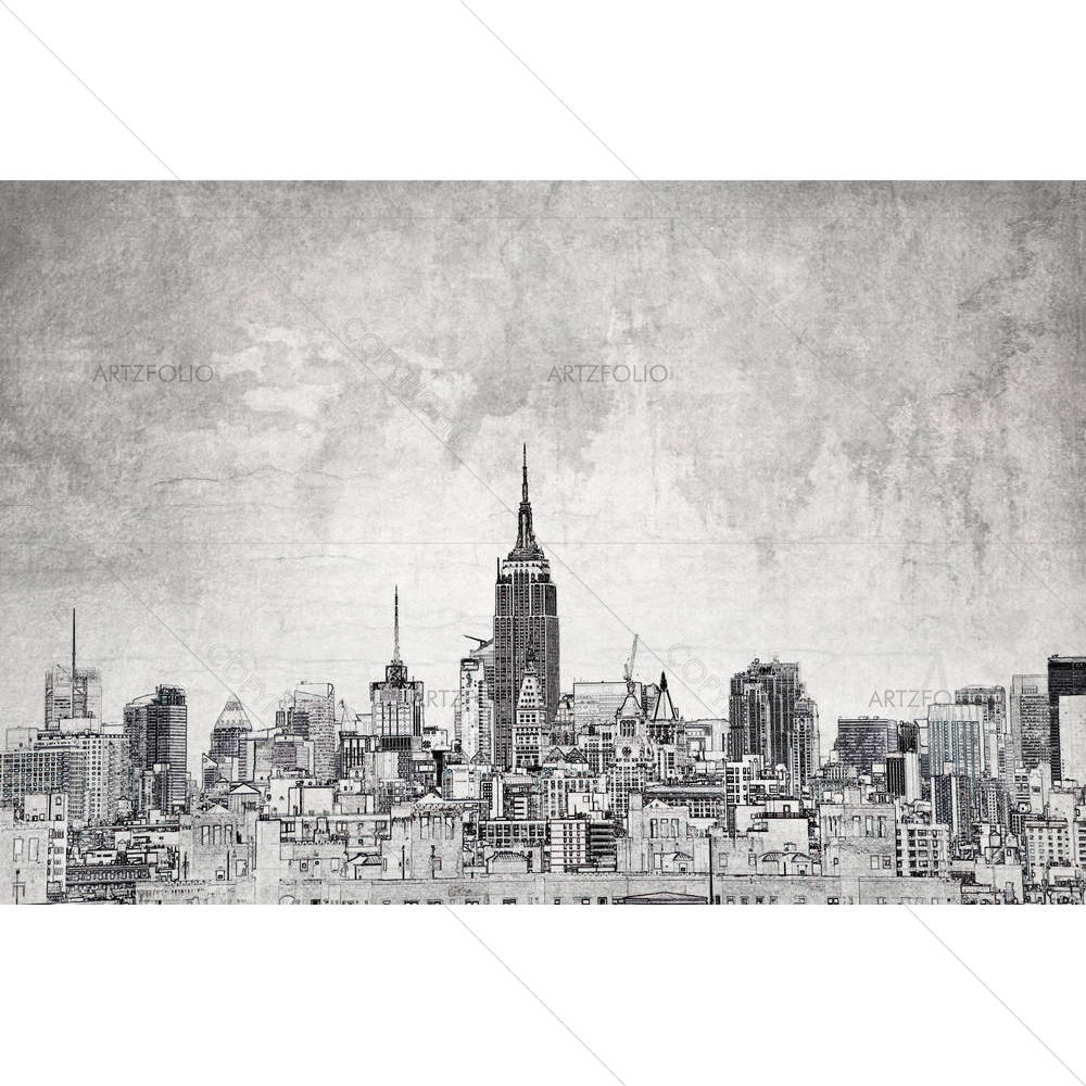 Skyline — custom-size art design 5004147