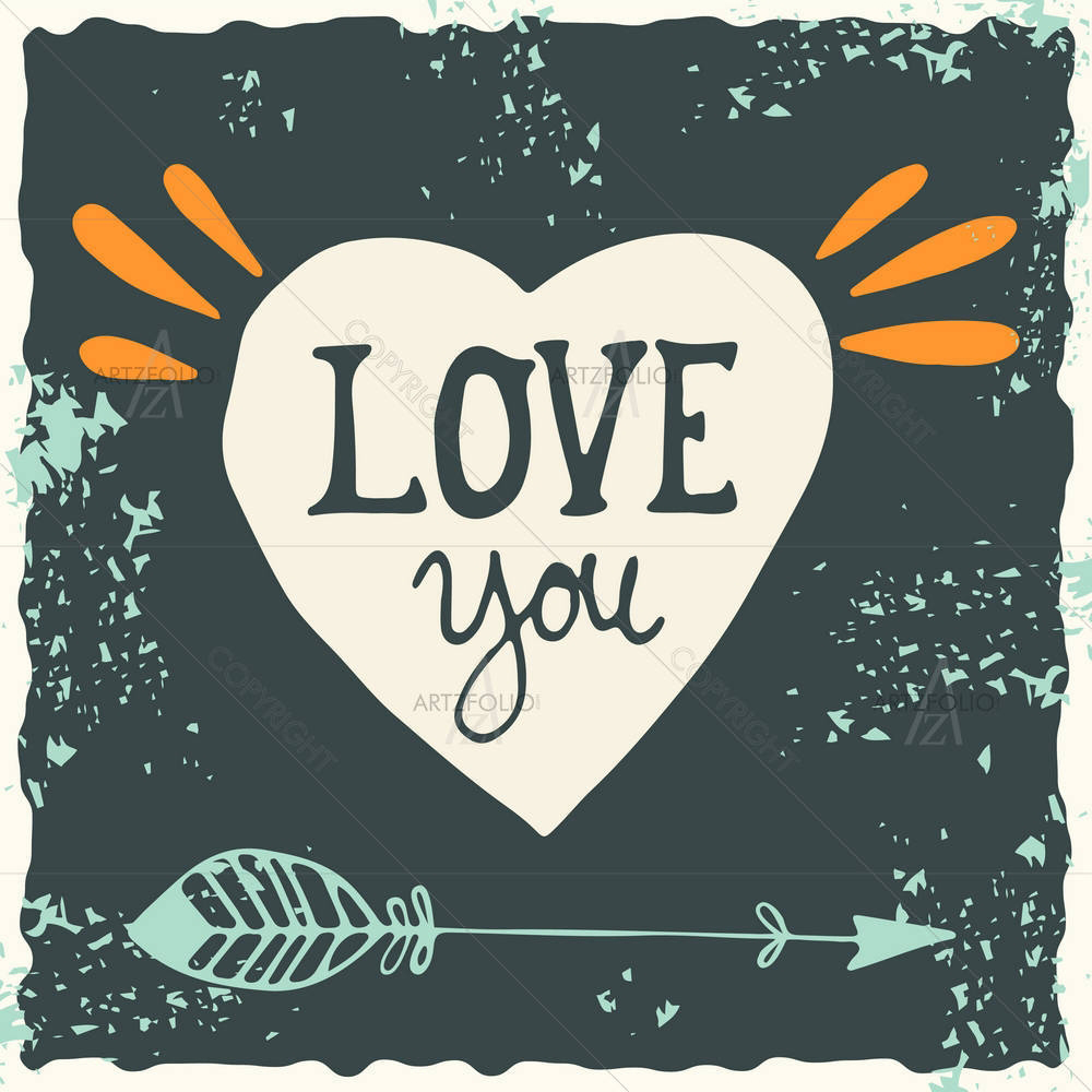 Valentine Love Artwork D1 — custom-size art design 5004152