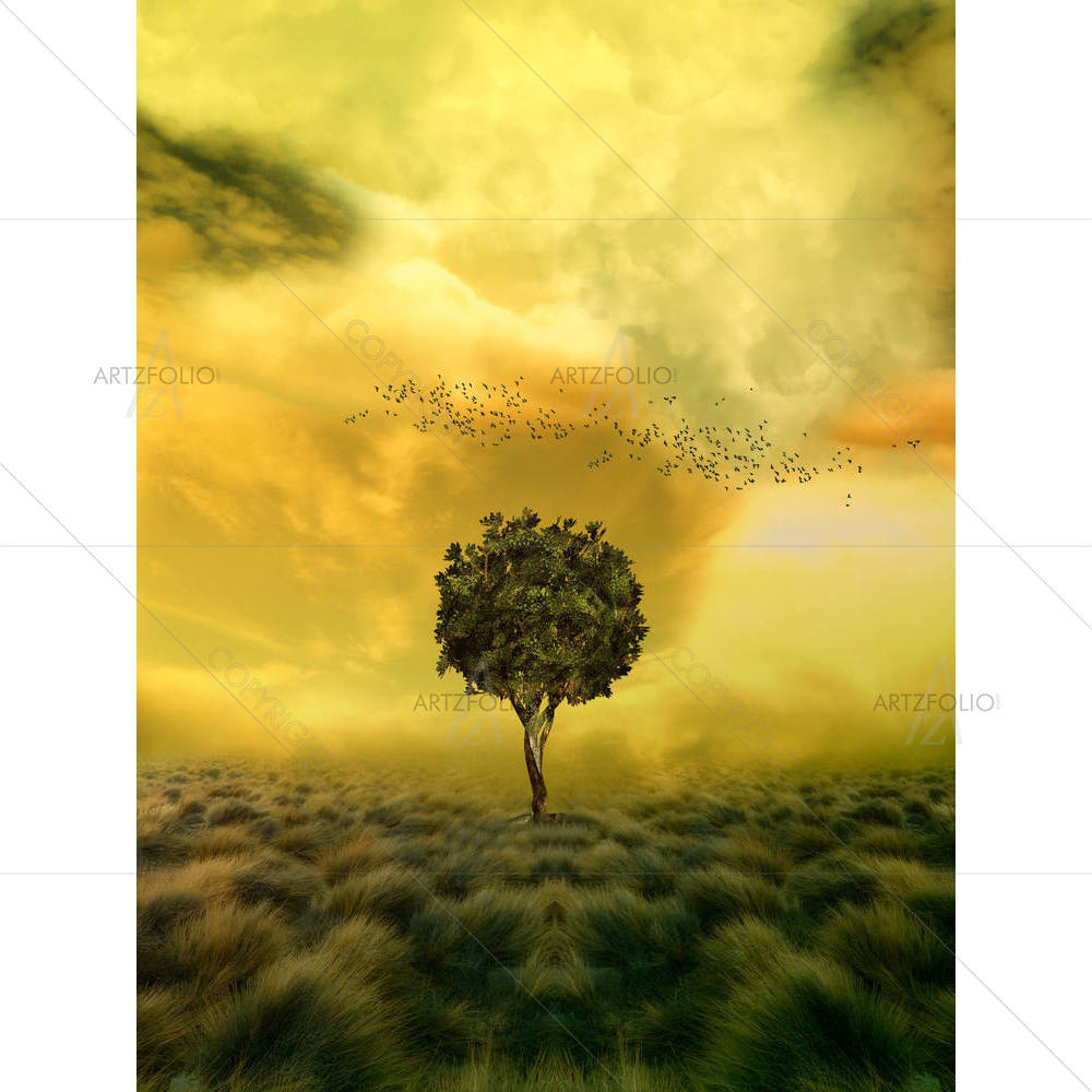 Loneliness Tree — custom-size art design 5004156