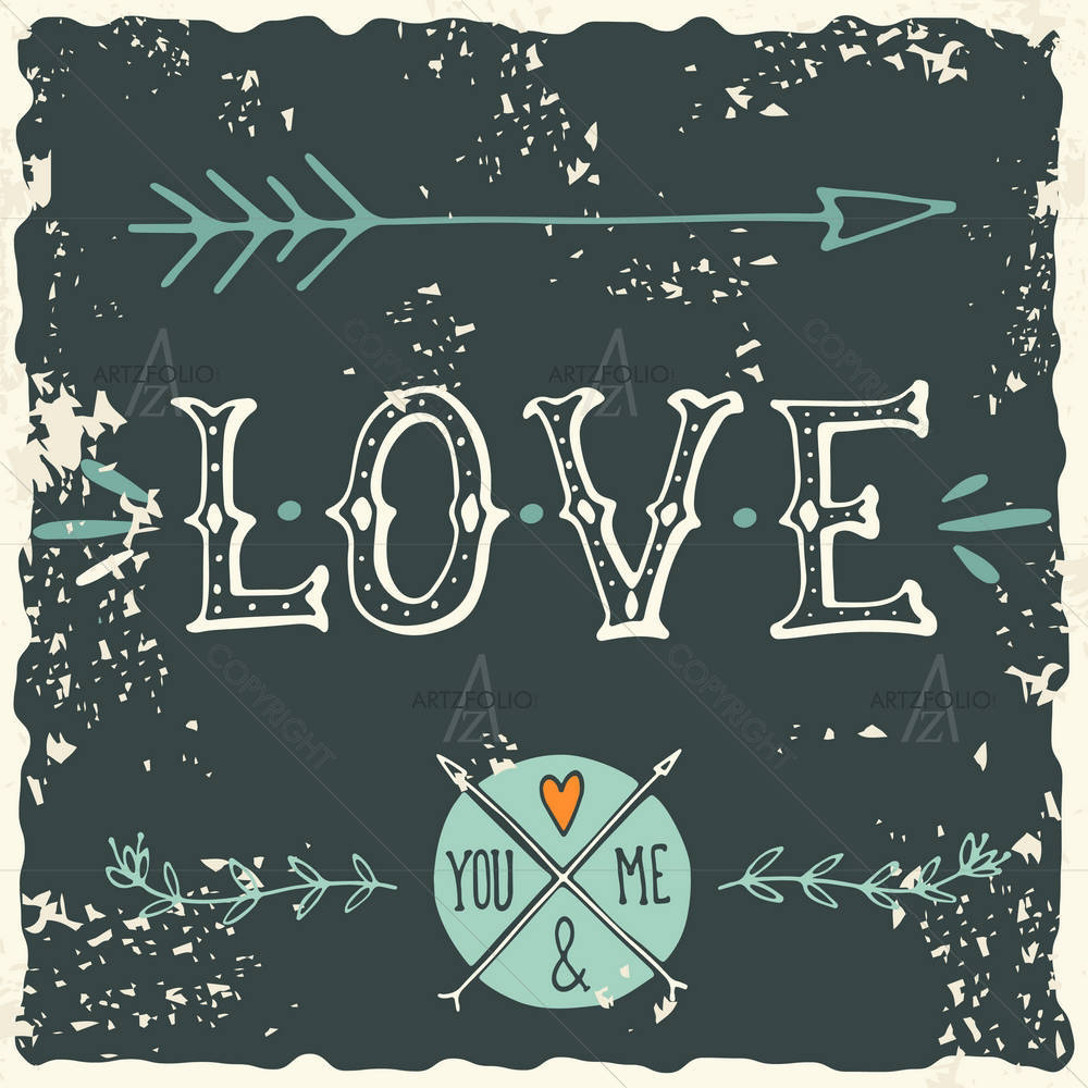 Valentine Love Artwork D8 — custom-size art design 5004165