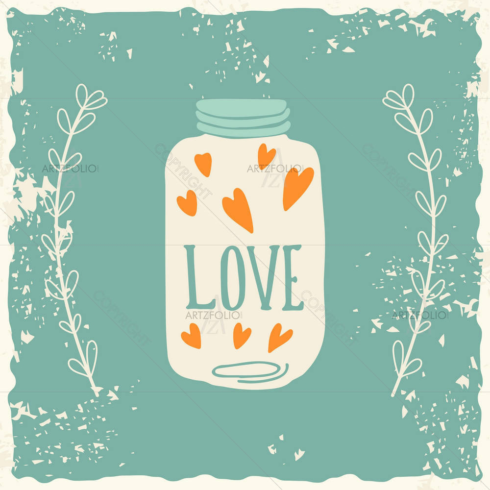 Valentine Love Artwork D12 — custom-size art design 5004169