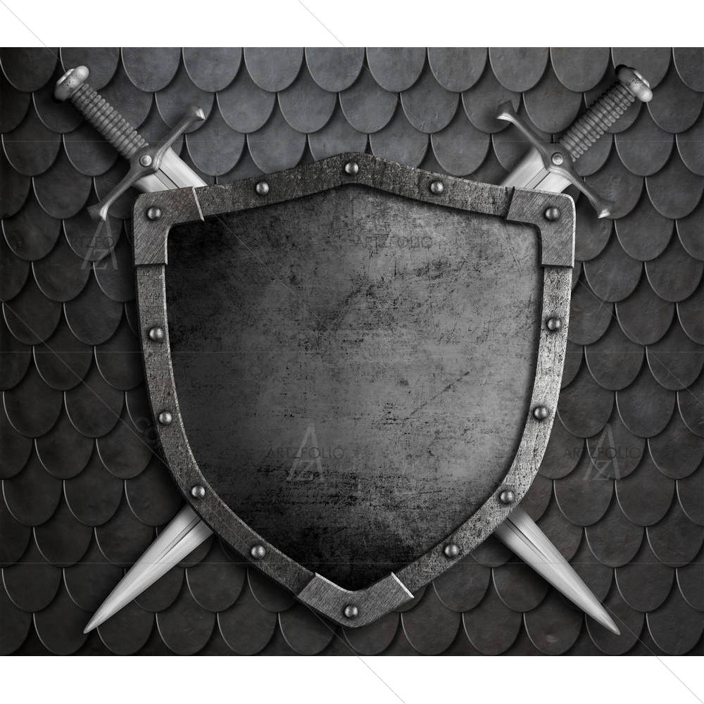 Medieval Shield — custom-size art design 5004190