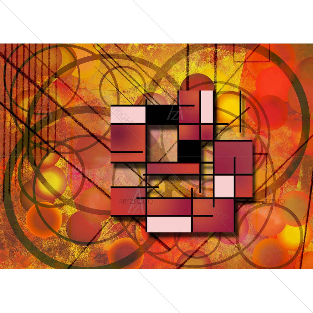 Abstract Artwork D190 — custom-size art design 5004229