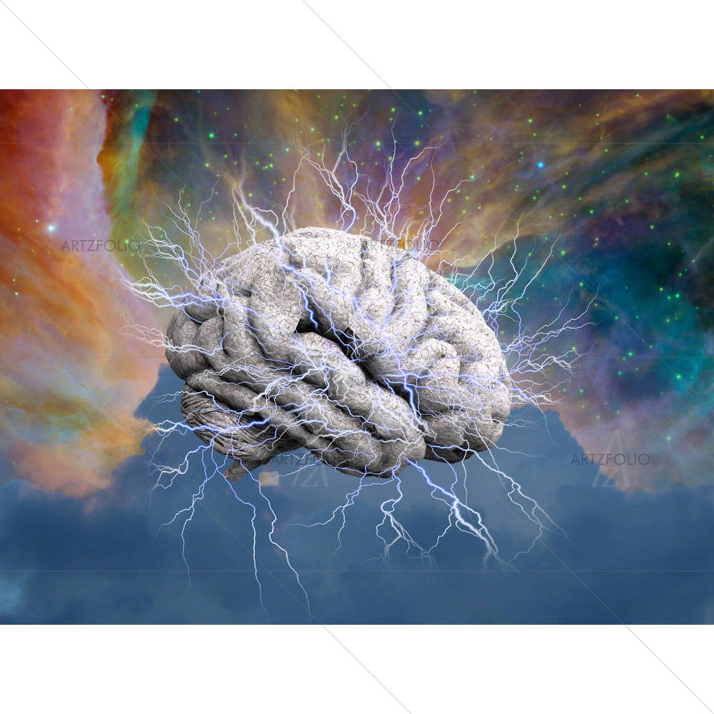 Electric Mind — custom-size art design 5004230