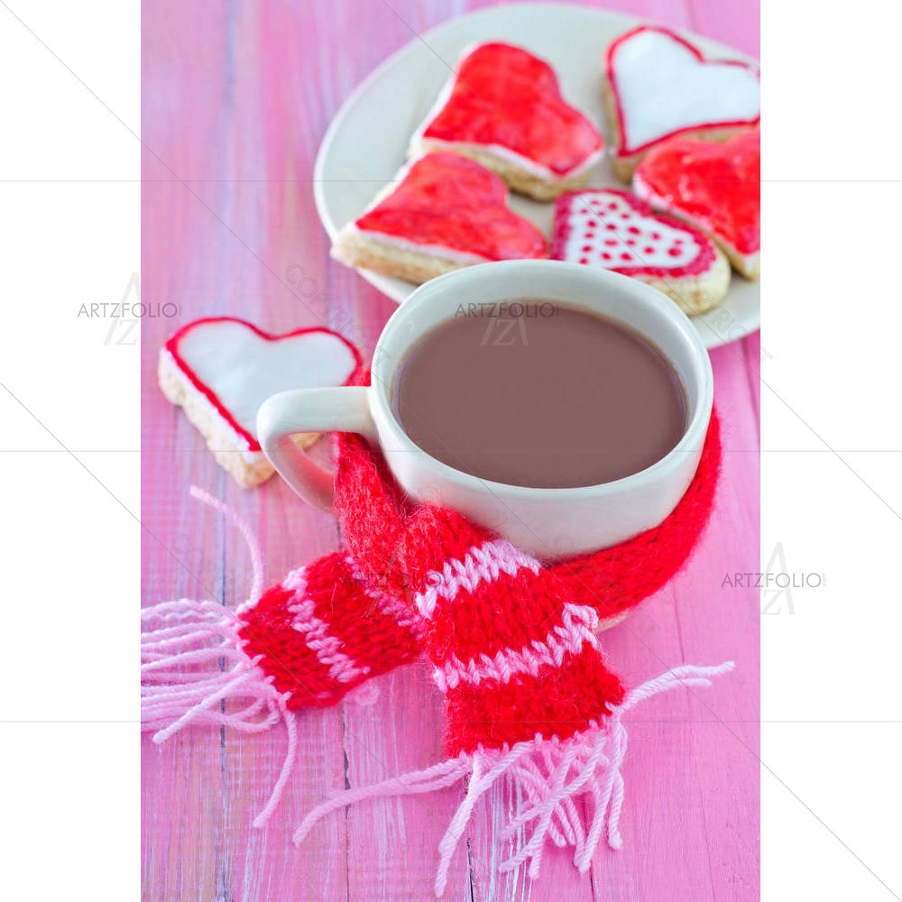 Photo of Sweet Cookies & Cocoa Drink D2 — Devotional custom art by ArtzFolio