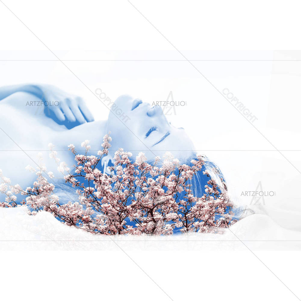 Woman Portrait D11 — custom-size art design 5004241
