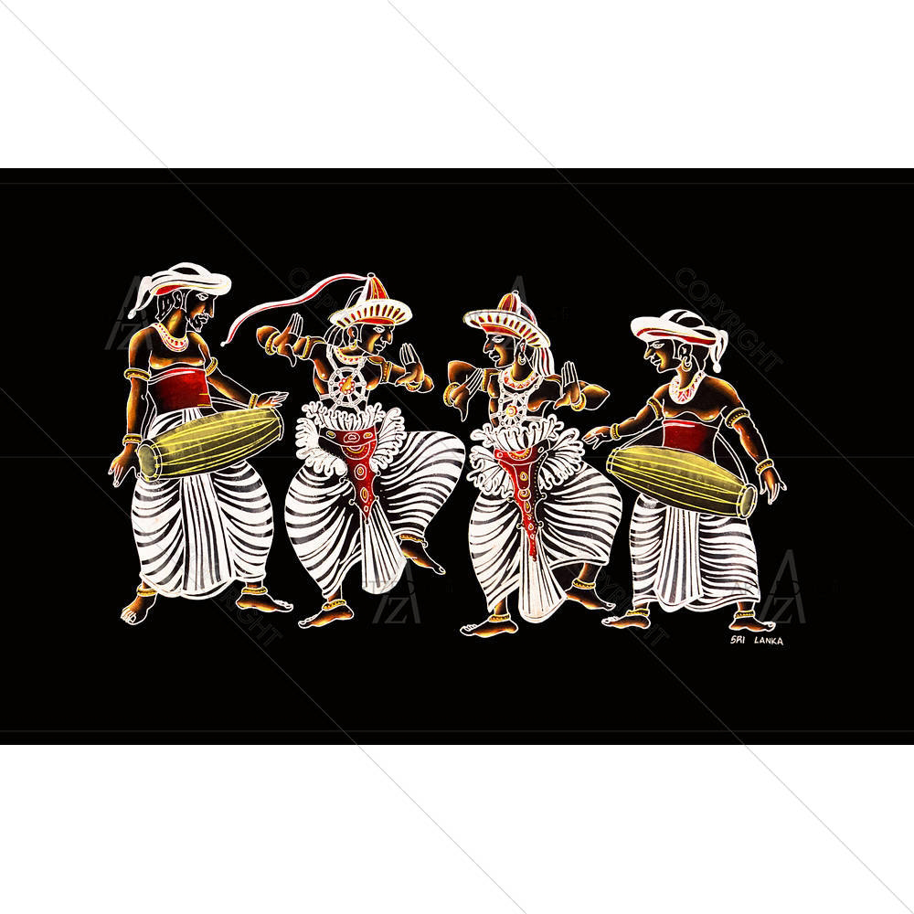 Sri Lankan Traditional Art — Devotional custom art by ArtzFolio