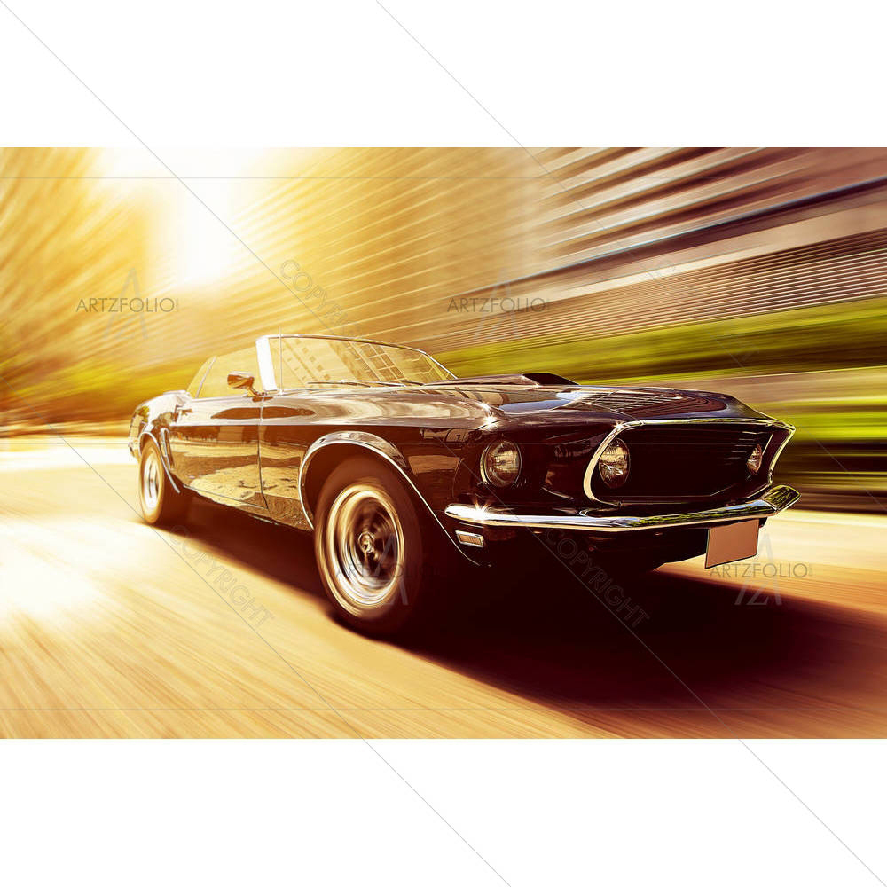 Vintage Car D14 — custom-size art design 5004273