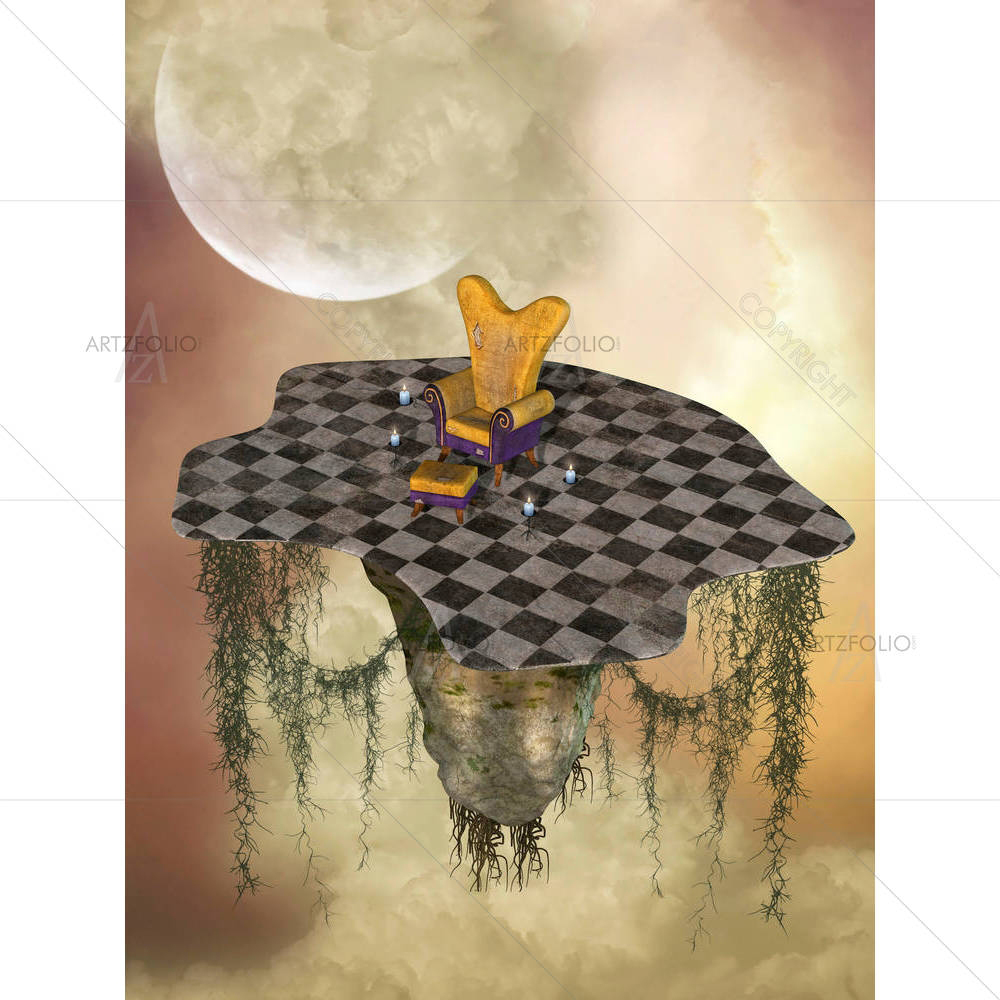 Fantasy Landscape D8 — Baby custom art by ArtzFolio
