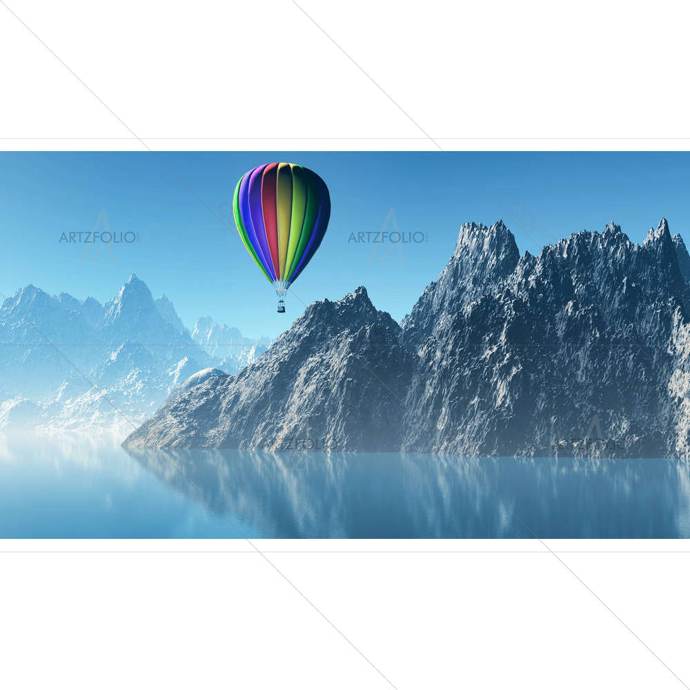 Hot Air Balloon D3 — Holidays custom art by ArtzFolio