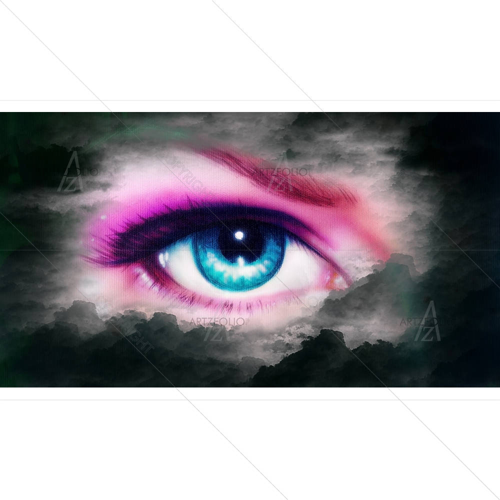Beautiful Women Eye — Adult custom art by ArtzFolio